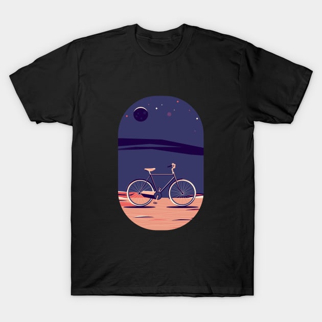 Bicycle on mars T-Shirt by ballano